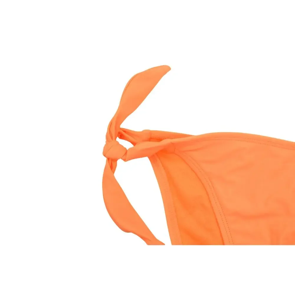 Salt + Cove Side Tie Bikini Bottoms in Orange Peach